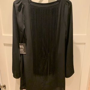 Express Fringe Dress